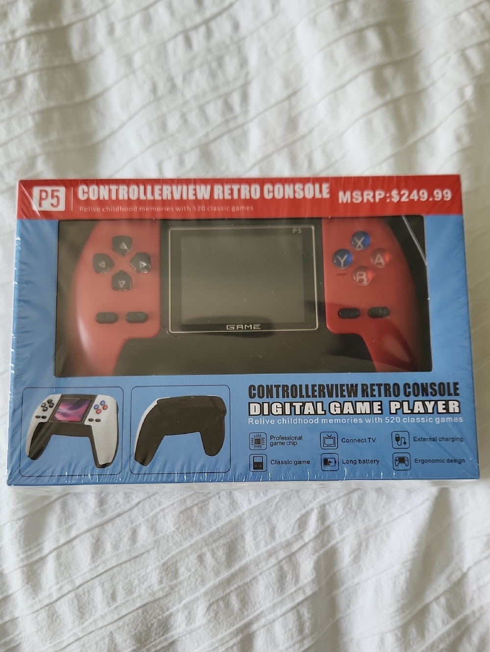 Retro Console Handheld - Red
